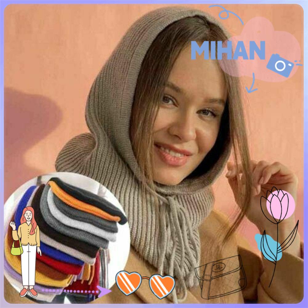 Mũ Len Trùm Đầu Giữ Ấm MIHAN1