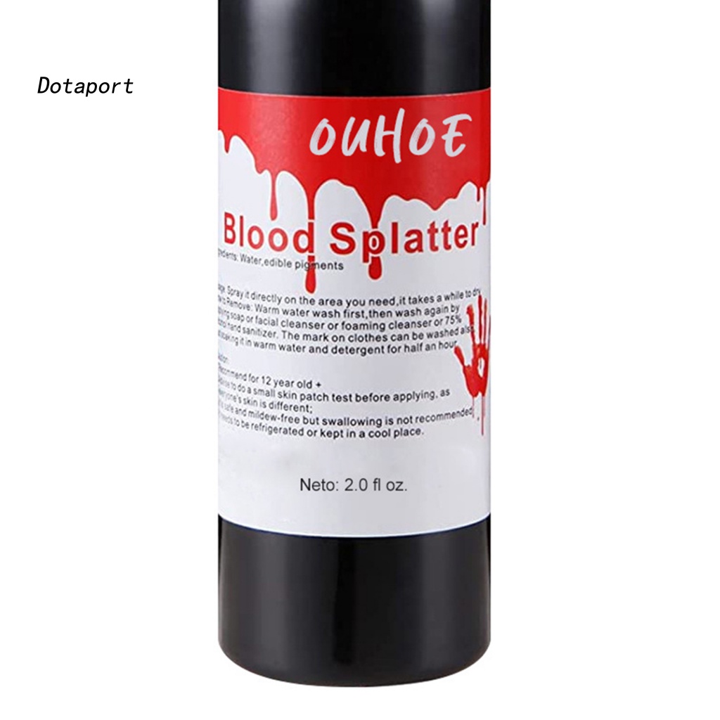 Bình Xịt Máu Giả KDDT- 60ML Làm Sáng Da Dễ Sử Dụng