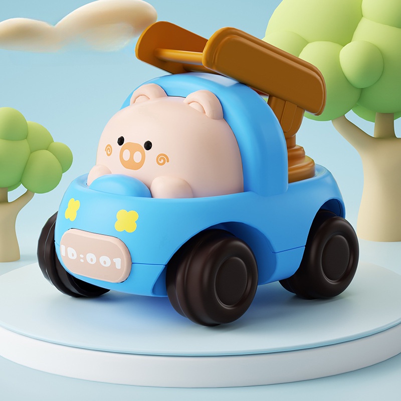 Đồ Chơi Xe Tải Hoạt Hình Vui Nhộn Dành Cho Bé Trai