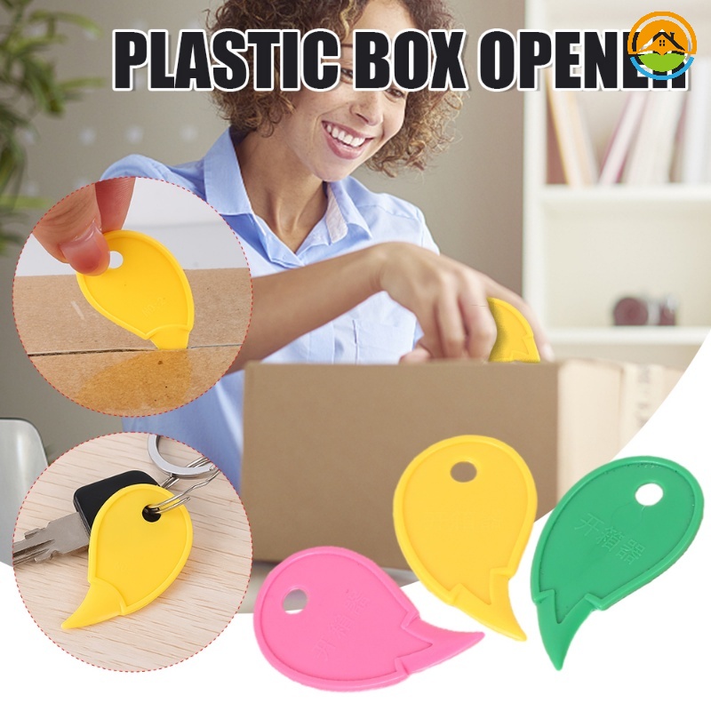Dụng Cụ Mở Nắp Hộp Bằng Nhựa Mini Chống Thất Lạc