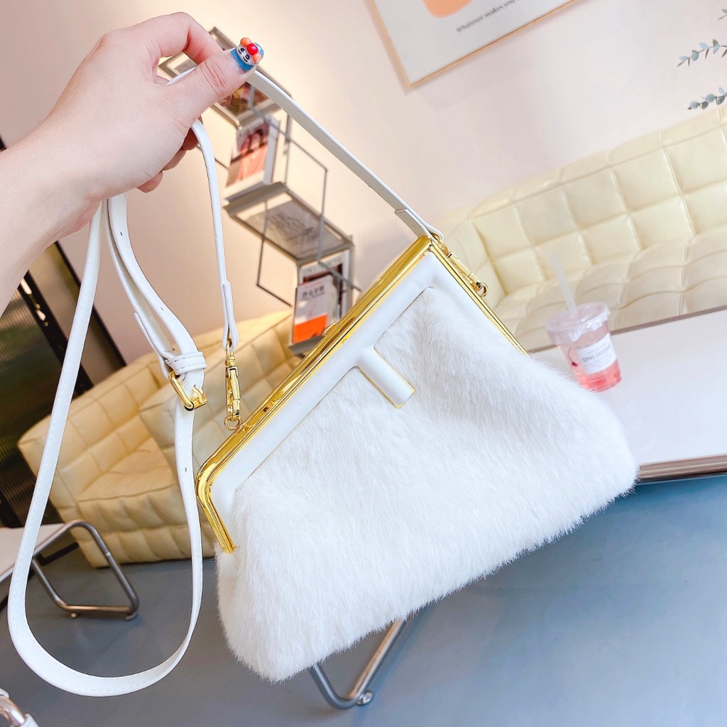 Túi Xách Nữ Đeo Vai Bằng Da Có Hộp Quà Tặng