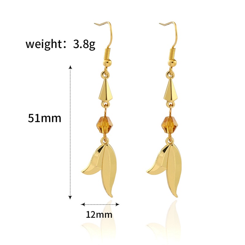 Hq Khuyên Tai Họa Tiết Anime Gamge Genshin Va Chạm Aether Inspired