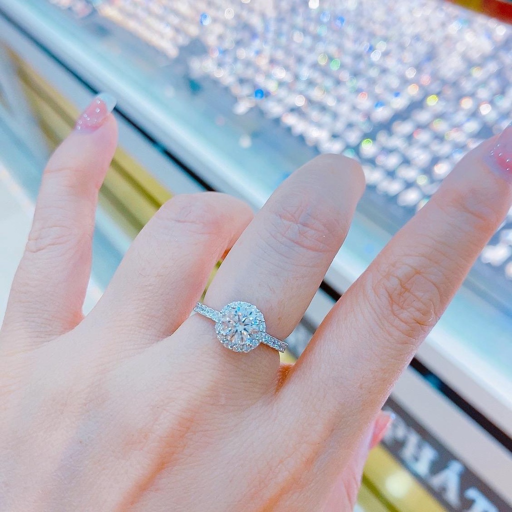 Phụ kiện Nhẫn Halo xi kim N046