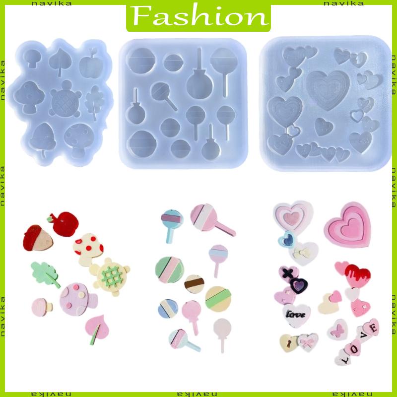 Khuôn Đổ Resin Epoxy Dùng Làm Đồ Trang Sức Diy