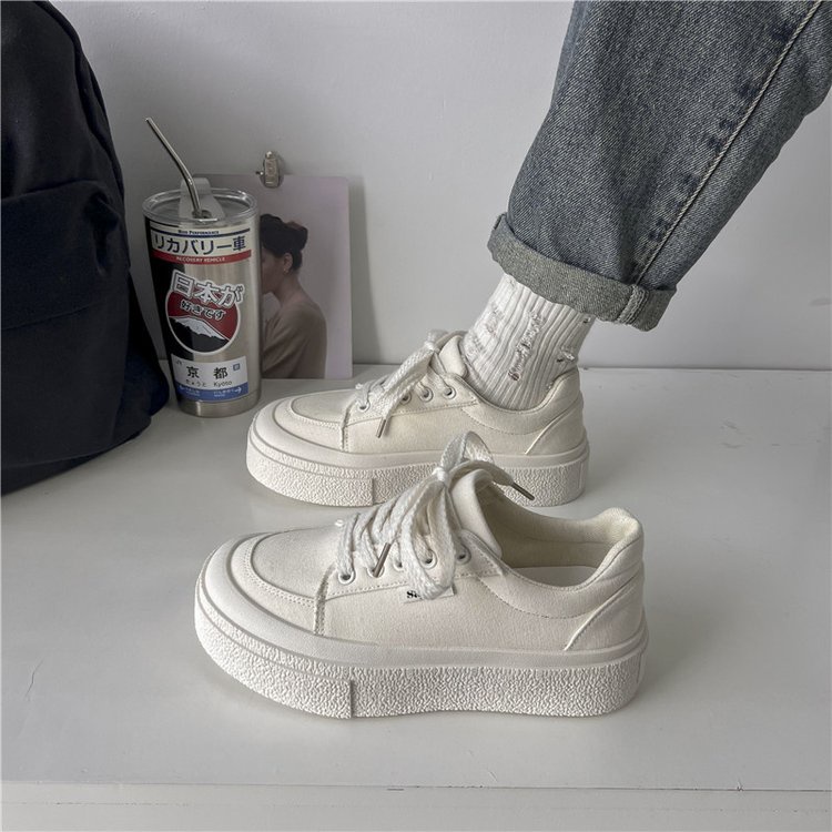Giày Thể Thao Vải Bạt Thời Trang Hàn Cho Nữ