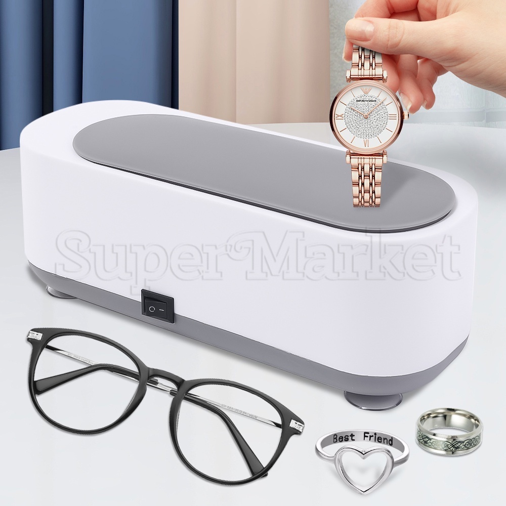 Dụng Cụ Vệ Sinh Kính / Đồng Hồ / Mắt Bằng Rung Siêu Âm Tiện Dụng Cho Gia Đình