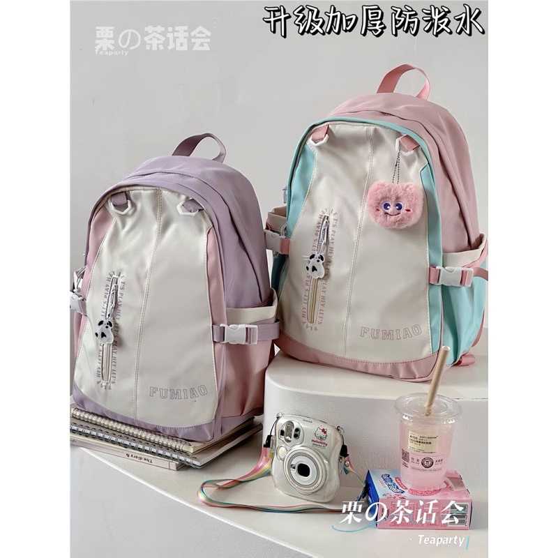 Balo đi học chống thấm nước đựng được nhiều đồ ulzzang dành cho nữ