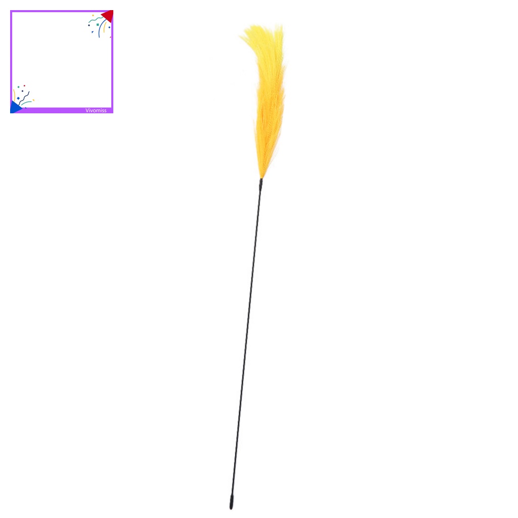 Gậy Đồ Chơi Gắn Lông Vũ Giải Tỏa Căng Thẳng Cho Mèo