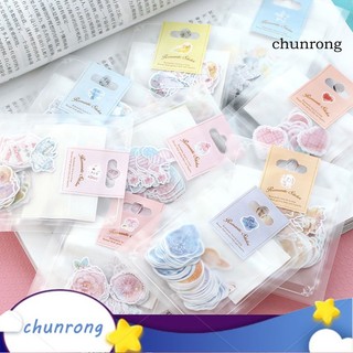 Set 70 sticker giấy dán trang trí sổ lưu niệm