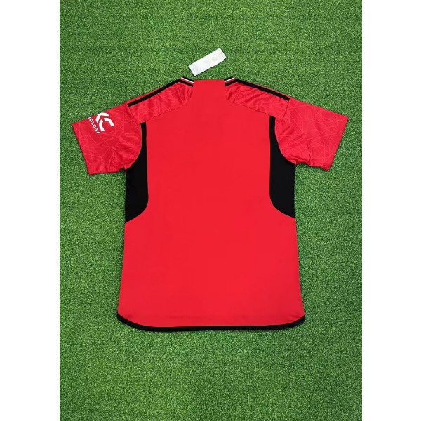 Áo Thun Số 2 23-24 MU UTD Sân Nhà / Sân Khách 2 Mùa Giải 3 Năm Kiểu Thể Thao Cho Nam