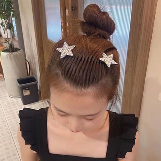 Lược Cài Tóc Hình Ngôi Sao Đính Đá