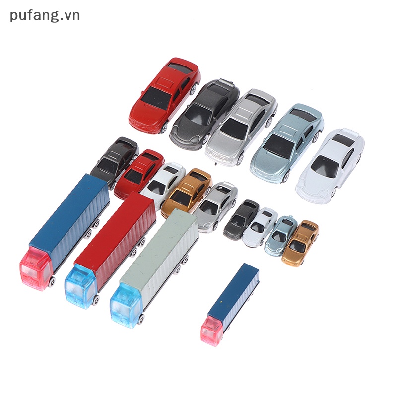 Pufang 1: 100-200 dollhouse miniature car truck container model car toy doll decor toy vn