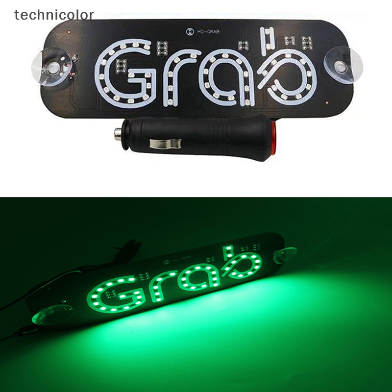 Giảm giá universal grab taxi led quảng cáo dấu hiệu đèn báo đèn báo xe 12v cửa hàng