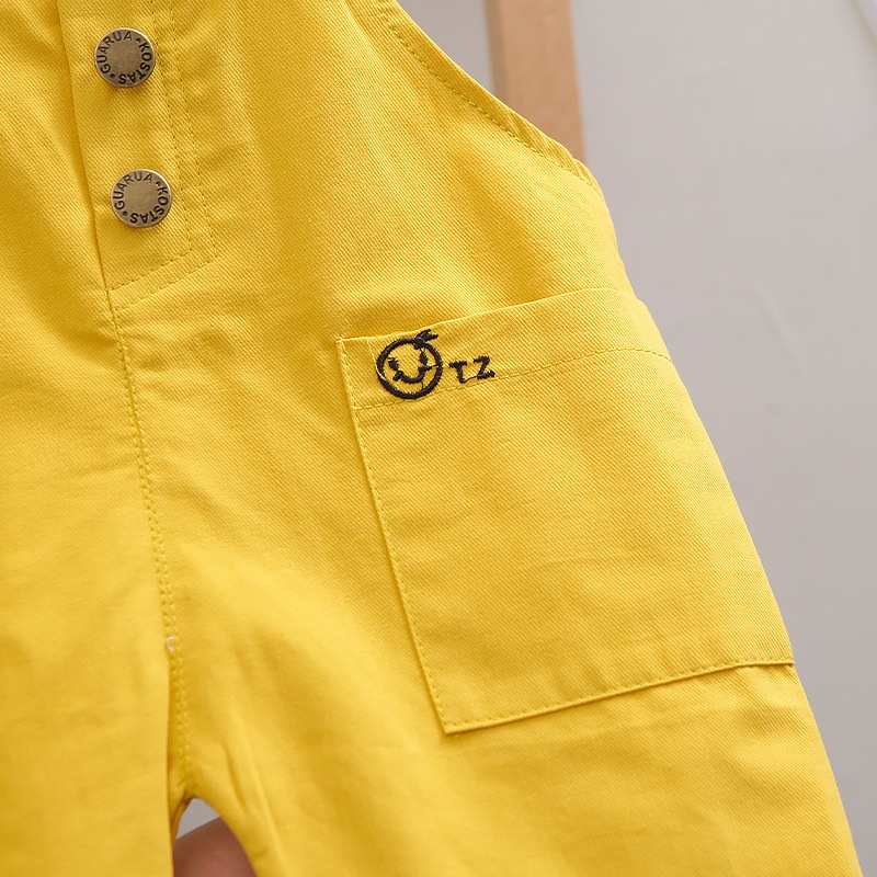 Bộ 2 Món Áo Liền Quần Bằng Cotton Mềm Mại In Họa Tiết Hoạt Hình Dễ Thương Thời Trang Mùa Hè Cho Bé Sơ Sinh