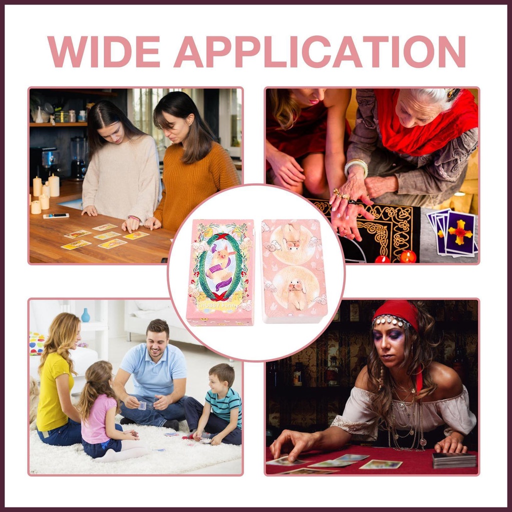 Bộ Bài Tarot Oracle Hình Thỏ Độc Đáo