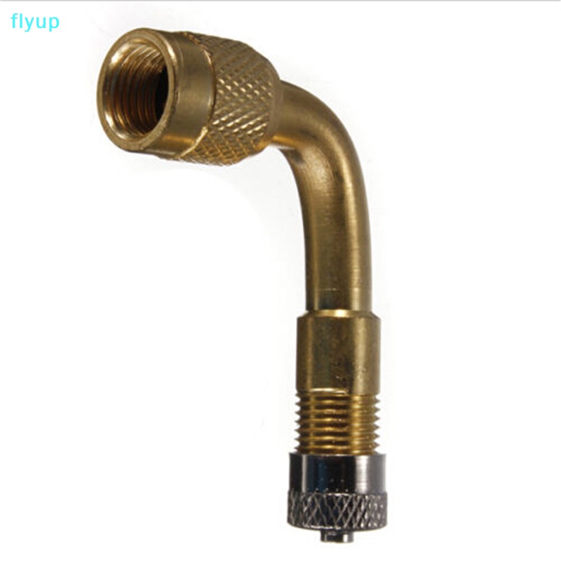 1 Đầu Nối Dài Van Bơm Hơi Xe Máy / Xe Đạp Góc 90 Độ