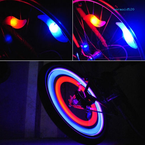 Đèn LED Gắn Bánh Xe Đạp / Xe Hơi An Toàn Tiện Lợi