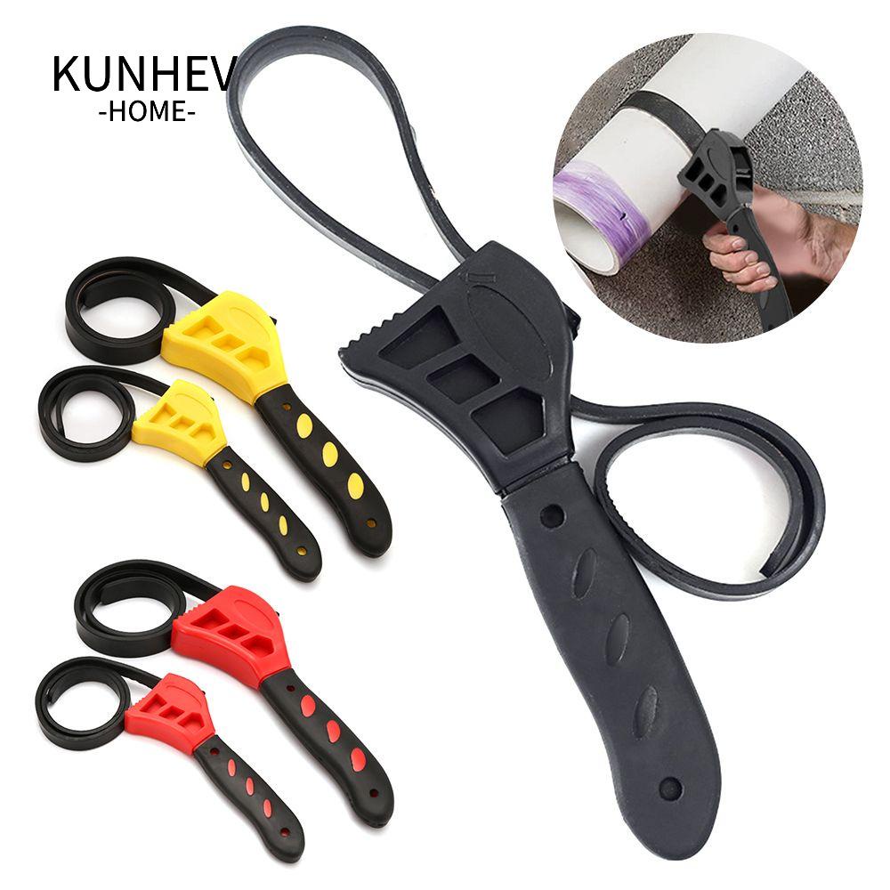 KUNHEV Cờ Lê Dây Cao Su Mở Nắp Lọ Thông Dụng