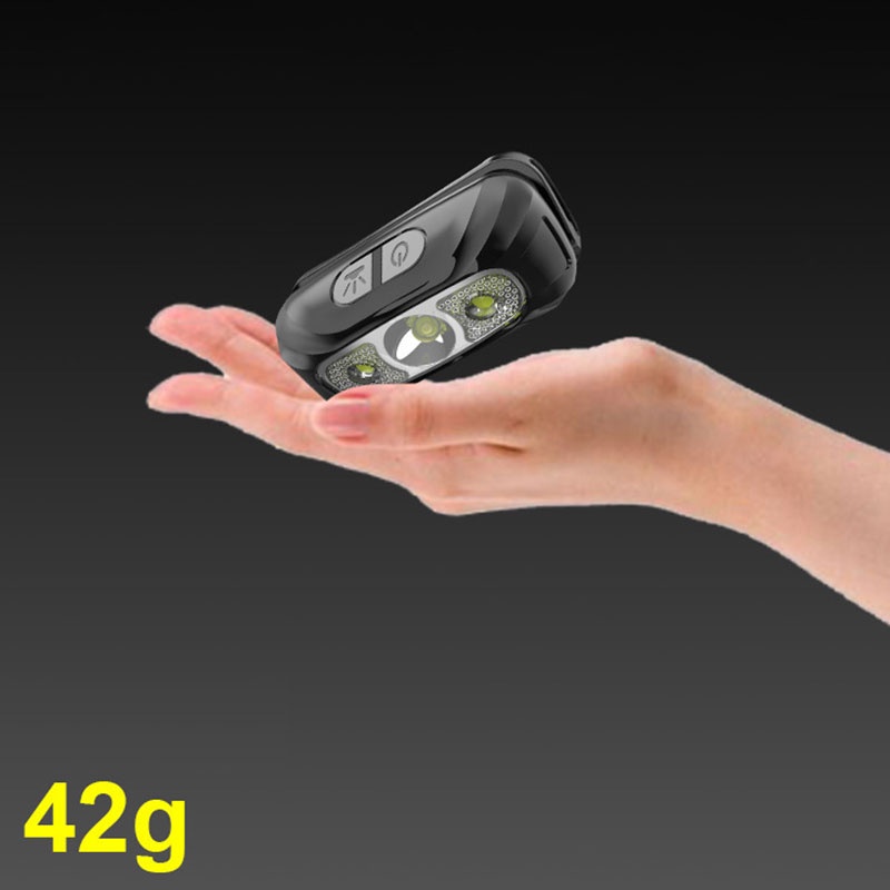 Đèn pha led cảm ứng NURGAZ thông minh sạc usb thích hợp cho hoạt động ban đêm ngoài trời