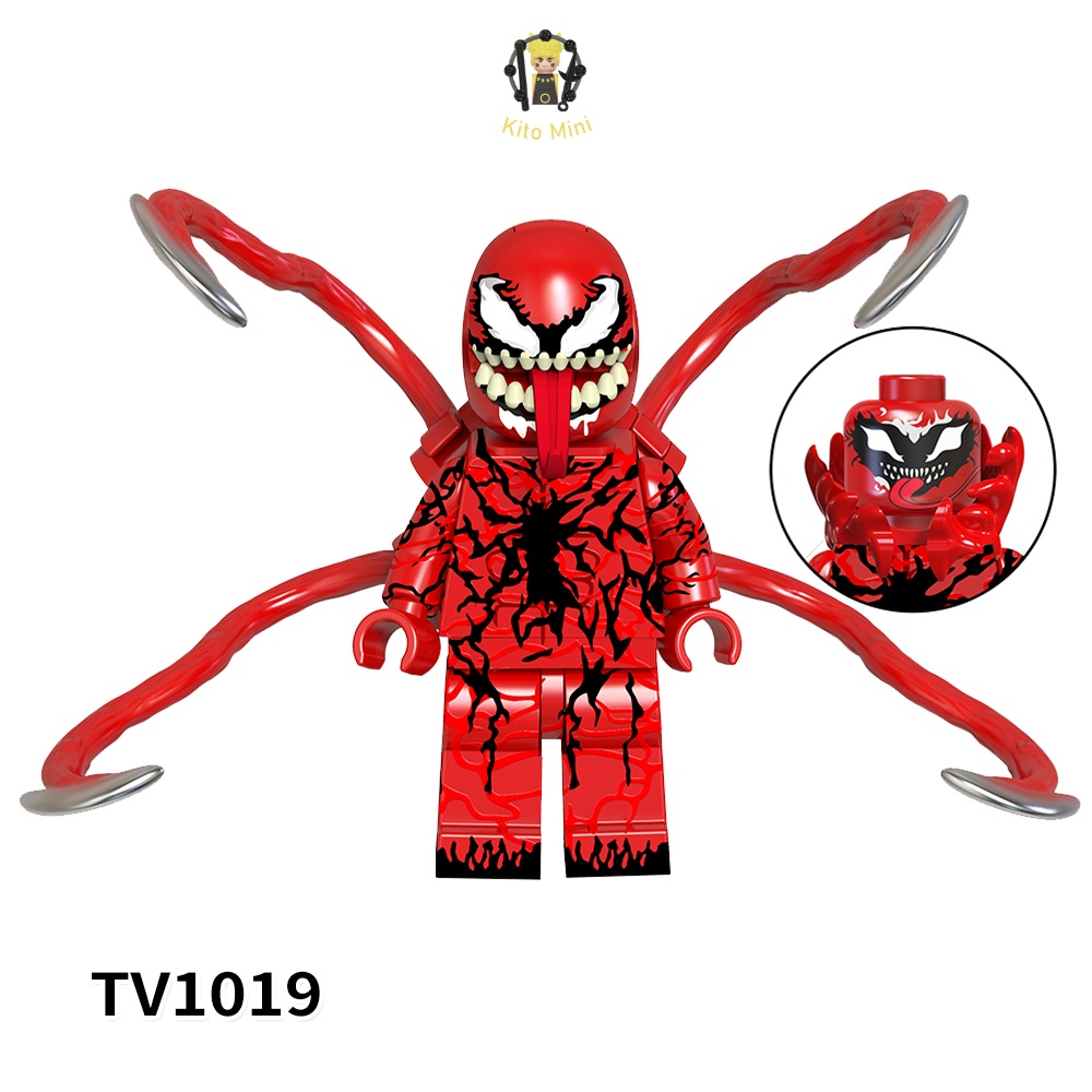 Minifigures DeadPool Venom Nhân Vật Siêu Anh Hùng Lắp Ráp TV6203