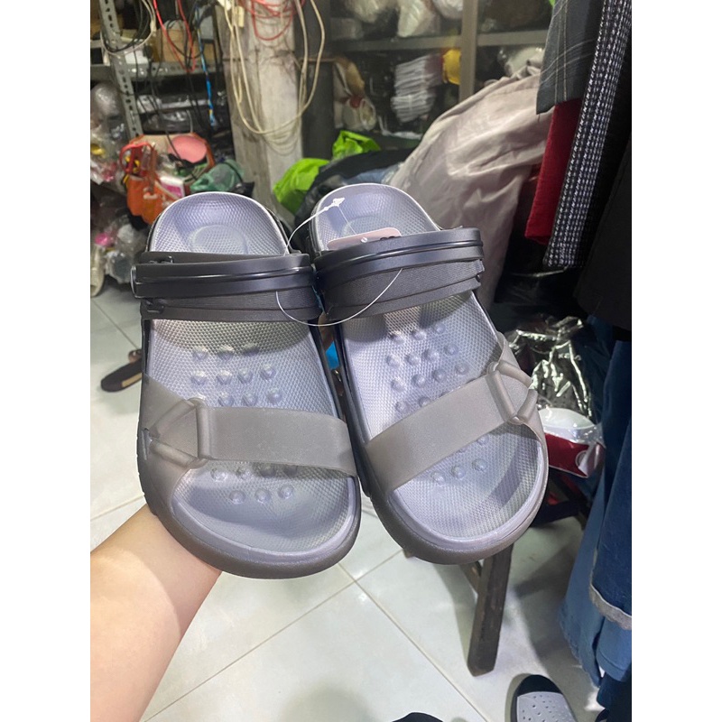 DÉP NHỰA QUAI NGANG NAM QUAI HAI MÀUE. MỀM size 40-44