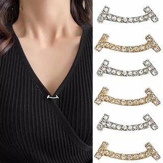 Simple nâng cao phụ nữ đa năng cô gái lấp lánh rhinestone trâm cài tinh tế thanh lịch tính khí mặt cười kim loại chống phơi sáng ghim cố định may trang trí trang sức phụ kiện