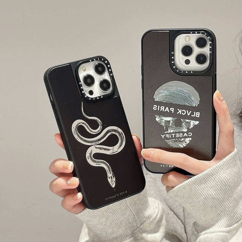 Blvck Ốp Lưng Hình Đầu Lâu Và Hoa Hồng Cho iphone 15 14 13 12 11 pro max plus