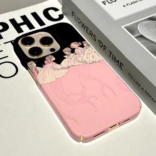 Ốp Điện Thoại Cứng Họa Tiết Nàng Tiên Cá Dễ Thương Cho iPhone 13promax 14Pro 12 11 xr 8 13promax 11 14 xr 12pro