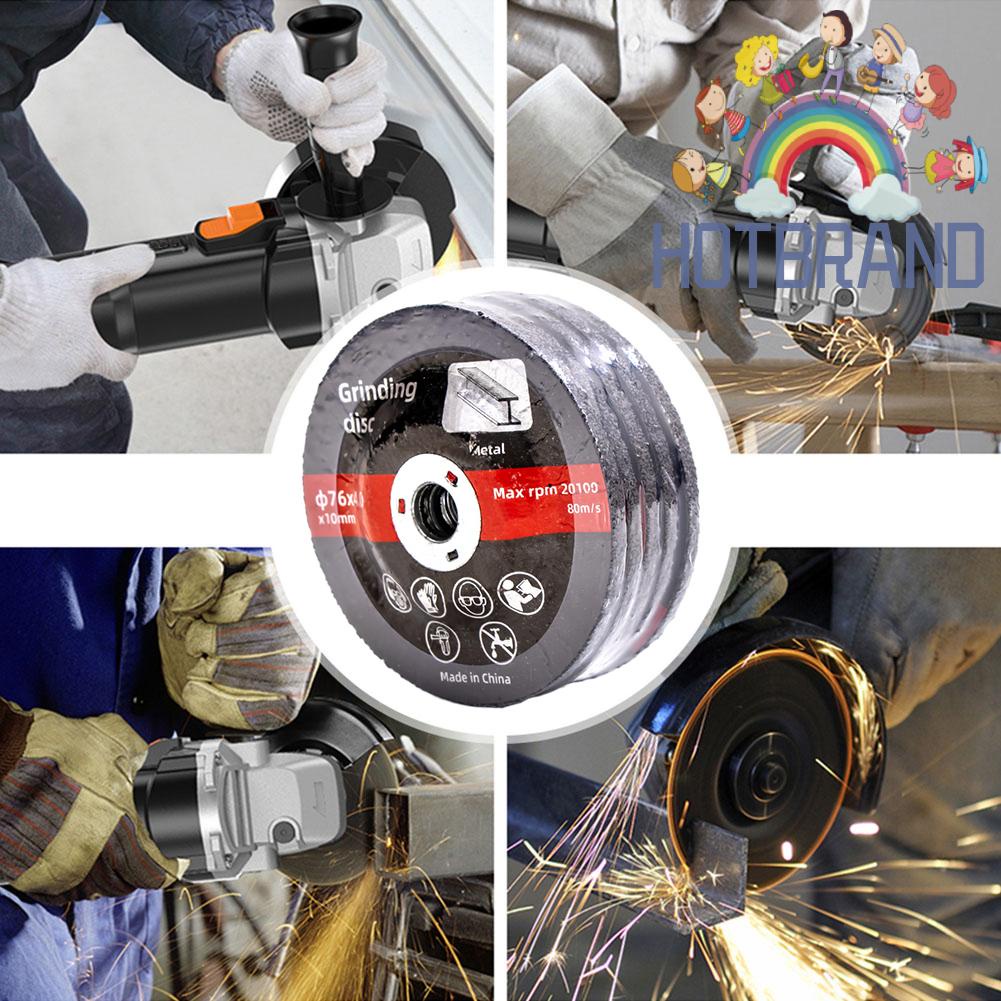 Đĩa mài gia cố 1/5 chiếc chống mài mòn 76mm cho máy mài góc điện