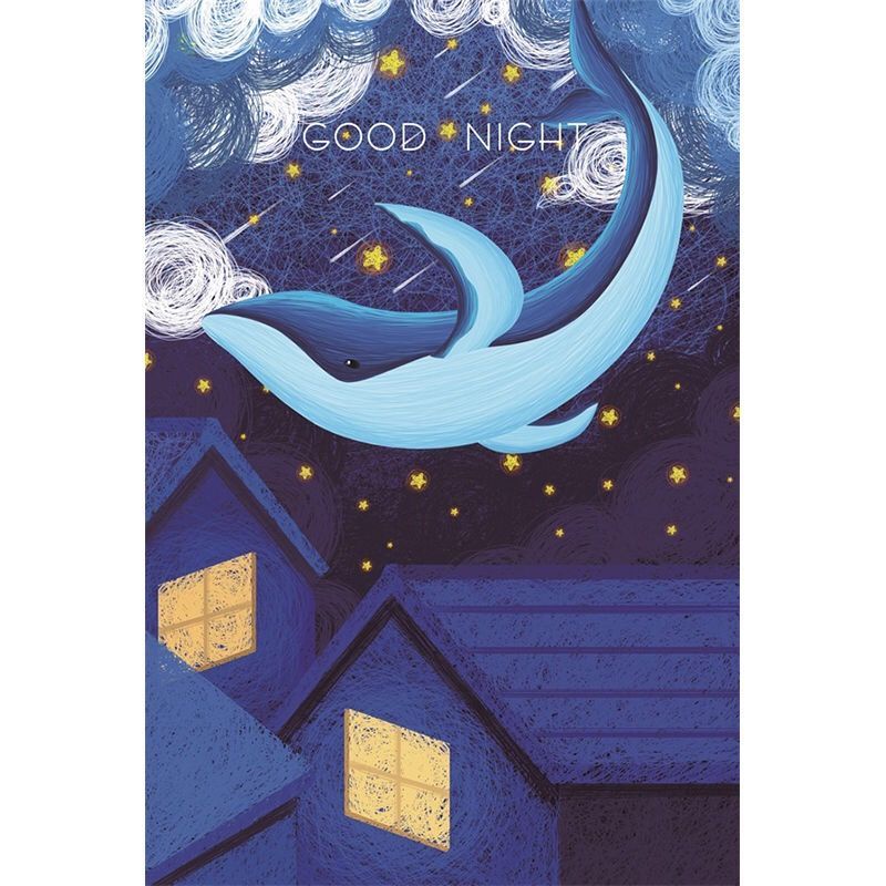 Cá voi, trò chơi ghép hình bằng gỗ, trò chơi ghép hình 300/500/1000 miếng, đồ chơi động vật