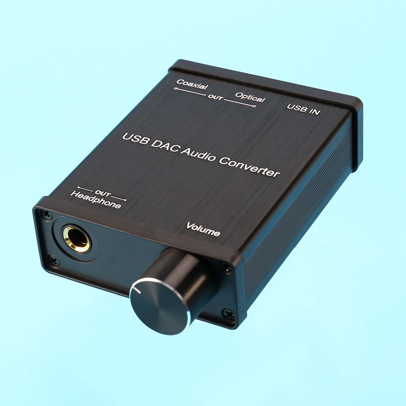 Usb to coaxial s / pdif optical 3.5mm / 6.3mm headphone converter usb dac digital to analog audio converter cho windows xp