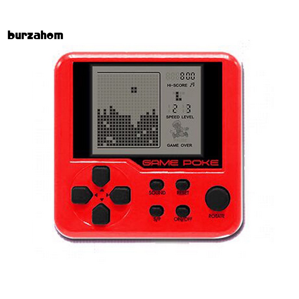 Bur 27 inch mini retro tetris game console máy chơi game cầm tay cho trẻ em