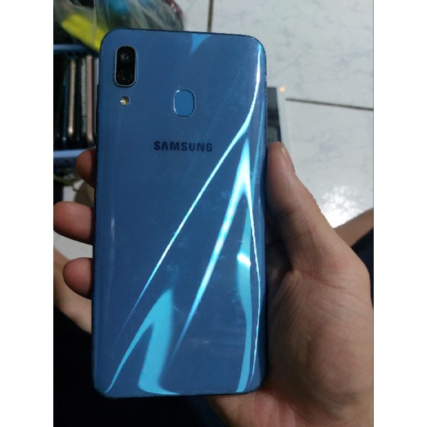 Cụm samsung A30 sống full hư màn hình.