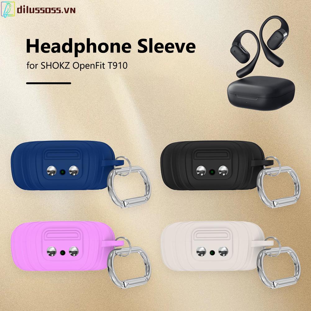 Bao đựng tai nghe bằng silicon bao đựng tai nghe anti-loss cho shokz openfit t910