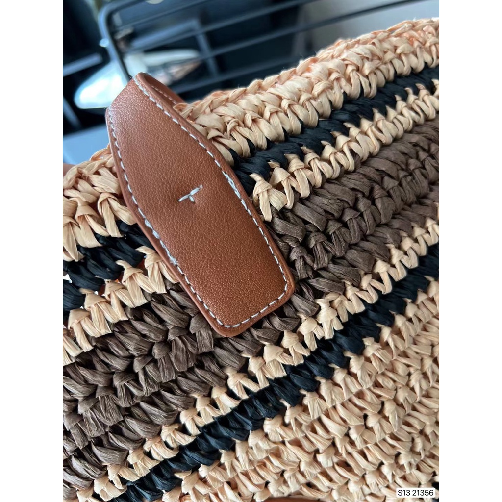 Túi Xách Rơm Đan Cỡ Lớn Thời Trang Mùa Hè 2023 Cho Nữ