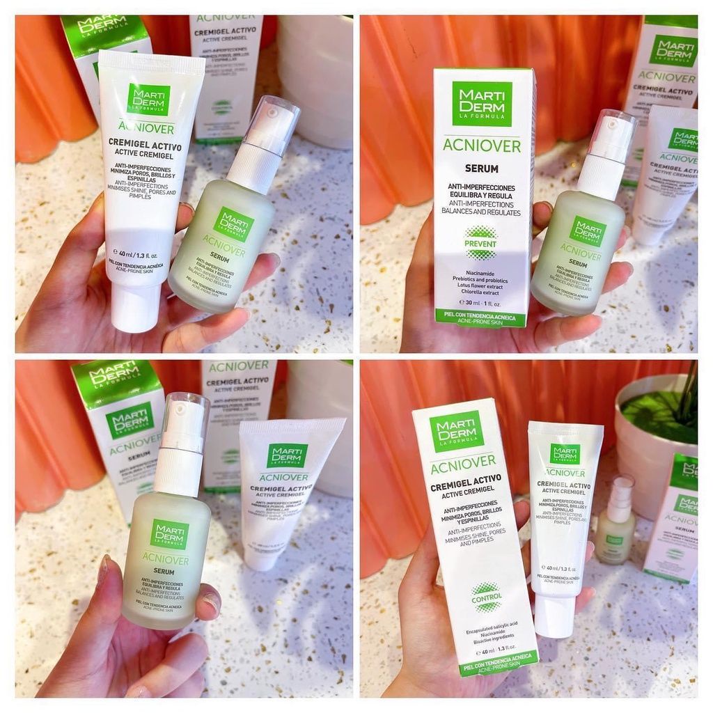 Tinh chất Martiderm Acniover Serum giảm mụn & kiểm soát nhờn 30ml  - Mika Beau&Skin