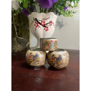 {Shop GL} Cóng chim chào mào, Men rạn tàu
