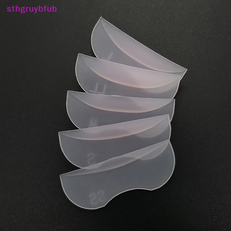 Sthb 5 cặp lông mi có thể tái sử dụng lifg kit silicone lamination pad eyelash perm rods 3d eyelashes extension curler pad makeup tool vn
