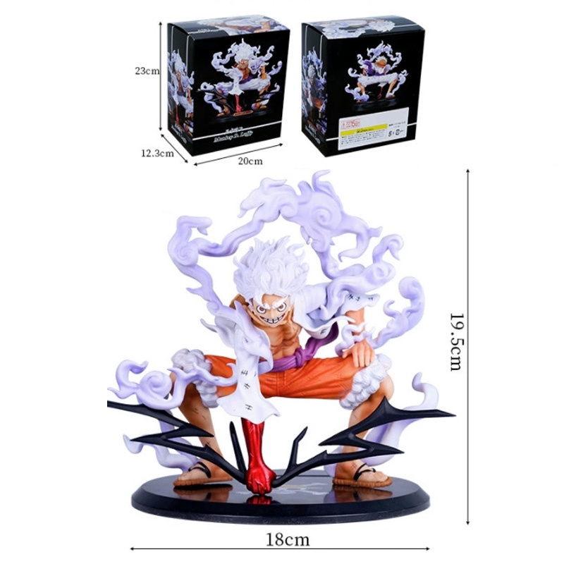 20cm gear 5 luffy sun god nika action figure anime thứ 5 anime anime one piece figures