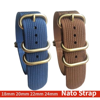 Dây đeo đồng hồ nato nylon vòng đeo tay mật độ cao 18mm 20mm 22mm 24mm chống bền dây đeo đồng hồ nam thay thế dây đeo bằng vải dệt