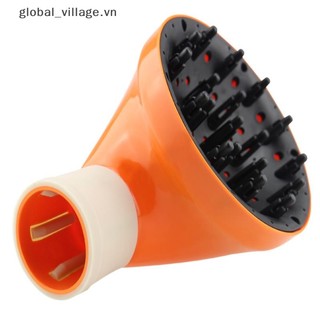 [global_village] Universal hair diffuser profession blow dryer head diffuser tóc xoăn gợn sóng [vn]