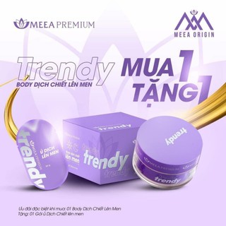 [TẶNG Ủ TRẮNG ] KEM BODY TÍM TRENDY MEEA ORIGIN