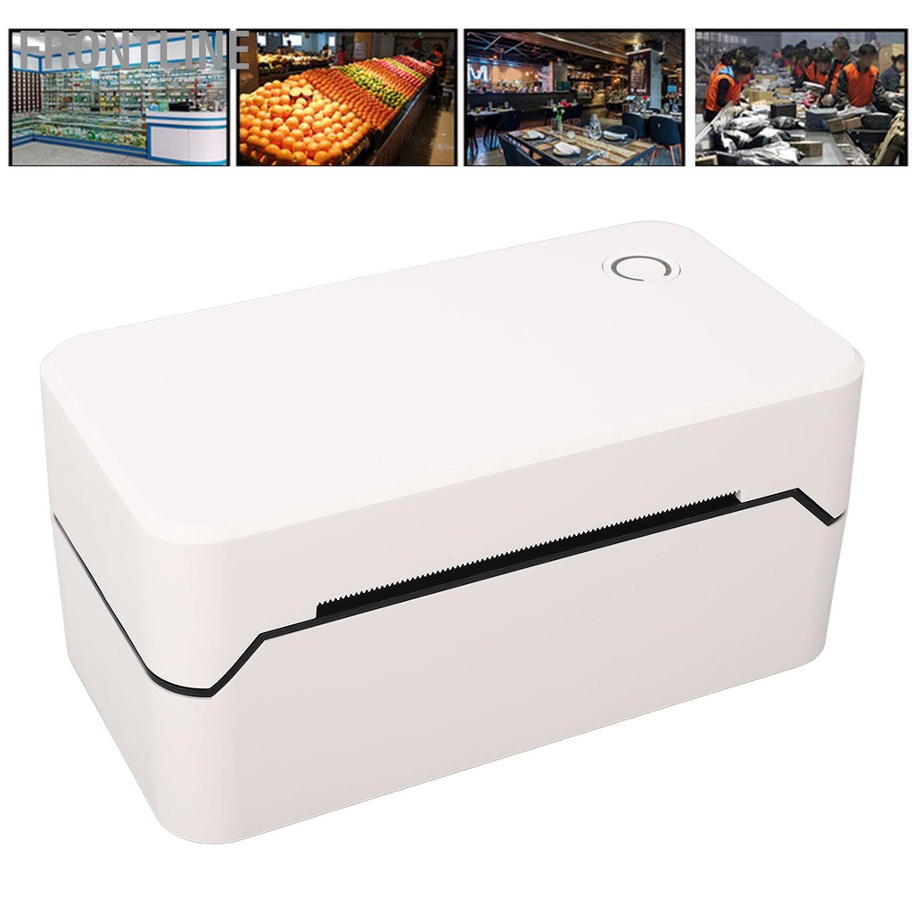 Frontline Máy in nhãn nhiệt 180mm/s 203 Dpi In rõ ràng BT cho kho doanh nghiệp nhỏ 100‑240V