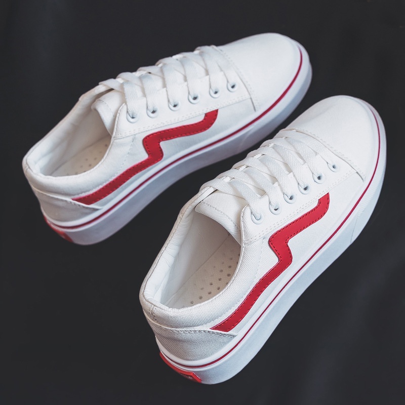 Giày Thể Thao Vải Canvas Màu Đen Phong Cách Hàn Quốc Thời Trang Xuân Hè 2023