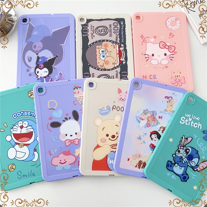 Đối với samsung galaxy tab s8 s7 fe s7 plus x700 x706 x800 t730 t735 11 inch 12,4 inch tpu Ốp điện thoại hoa văn tpu vỏ silicon chống sốc hạng nặng