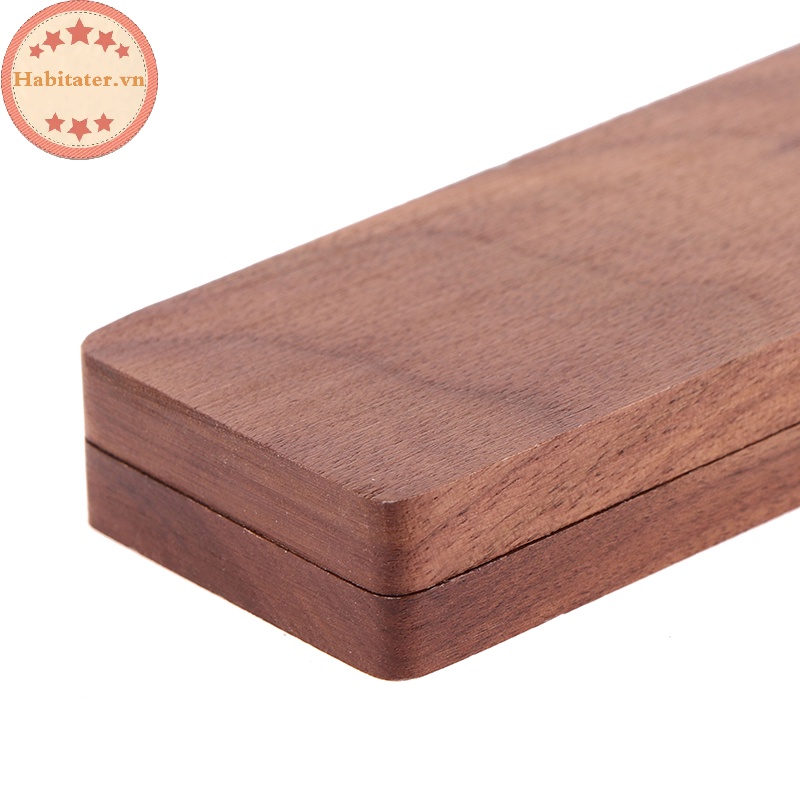 Tater du lịch xách tay làm bằng tay màu nước bảng màu sơn dầu hộp khay hộp rỗng hộp sơn óc chó nhỏ màu đen vn