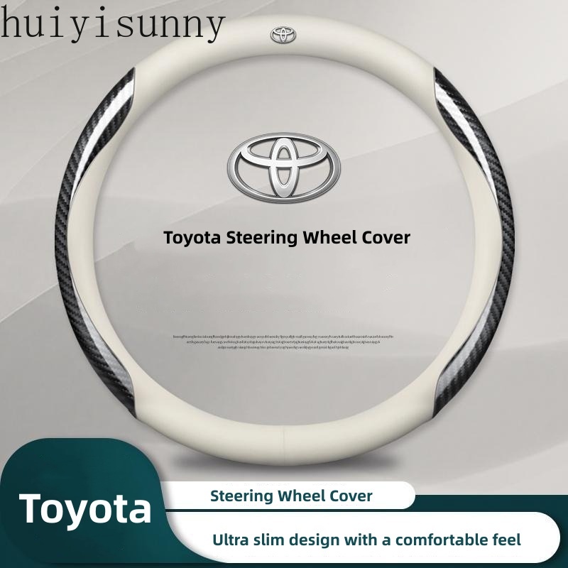Hys huiyisunny bọc vô lăng toyota yaris camry corolla vios wigo keychain hiace agya fortuner raize veloz rav4 rush avanza innova hilux alphard bọc vô lăng