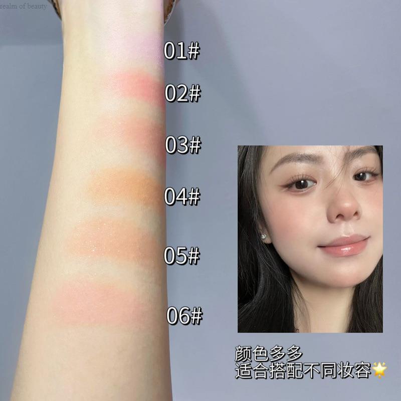 HERORANGE~Phấn Má Hồng Dạng Nén Chất Mịn Lì Dễ Lên Màu Độ Bão Hòa Cao Bền Màu Lâu Trôi ~jingjie.vn~