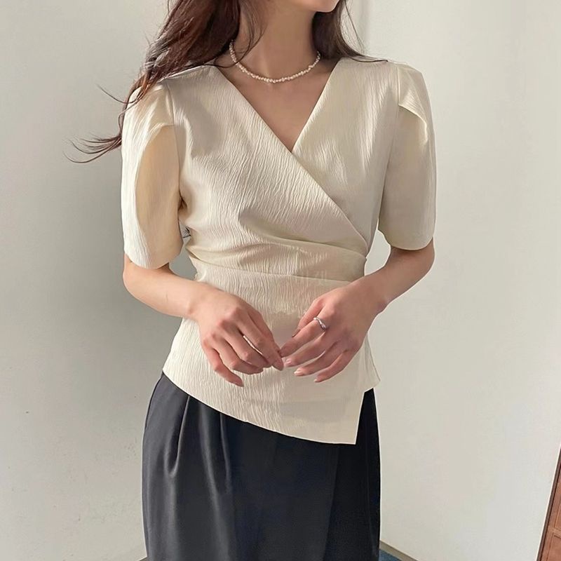 Áo Sơ Mi áo sơ mi nữ áo kiểu hàn quốc 2023 New Style 080604