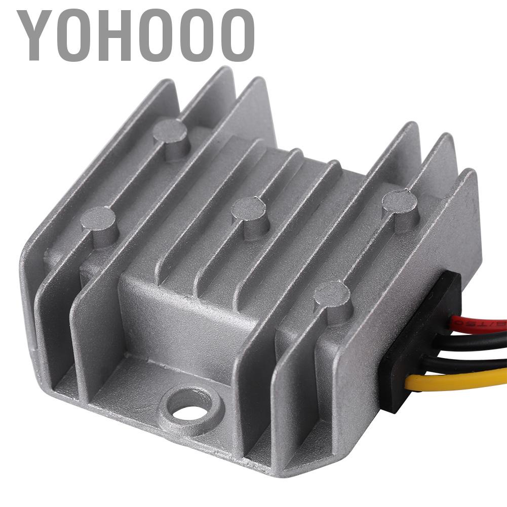 Yohooo DC-DC 24V To 12V Car  DC Converter 5A 60W Voltage Inverter Module Power Supply for Vehicle